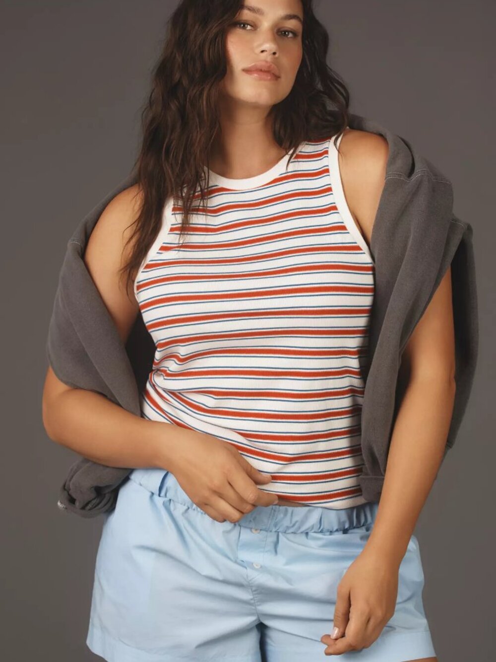 NWT Anthropologie Maeve Tank Top (Multi) XL